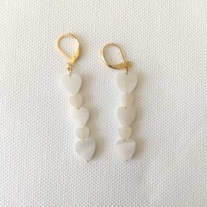Boucles d'oreilles coeurs