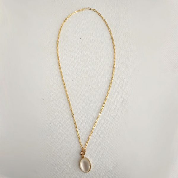 Collier avec pendentif perles – Image 3