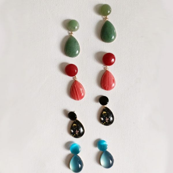 Boucles d'oreilles gouttes
