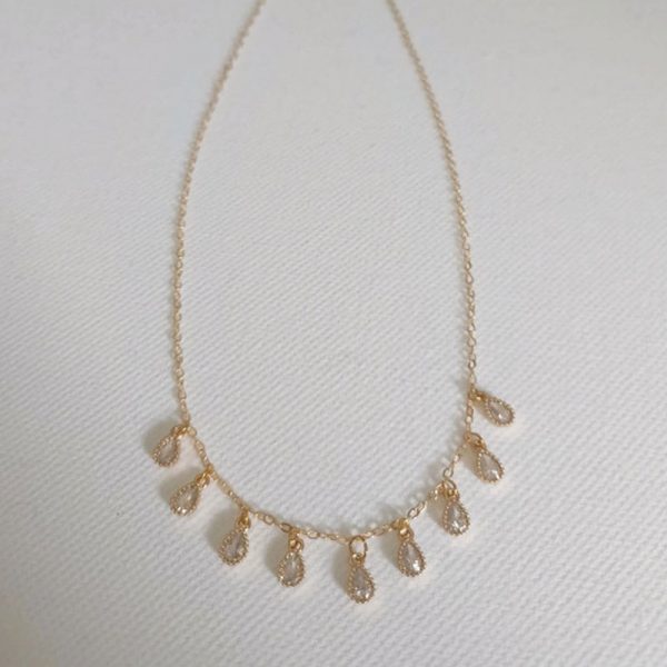 Collier chaîne et mini charms