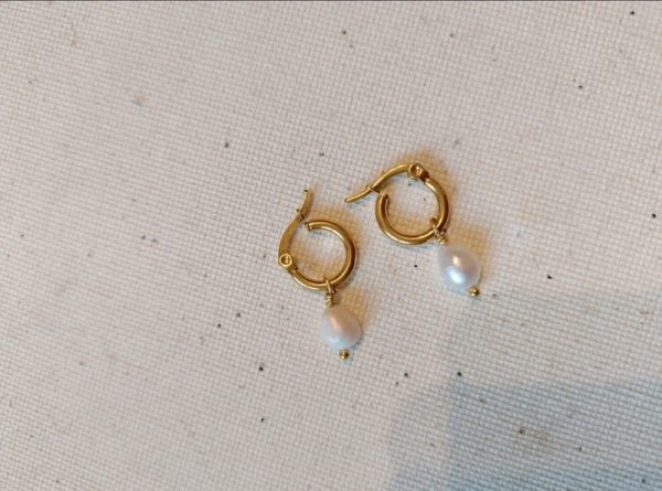 Mini anneaux perles d'eau douce – Image 4
