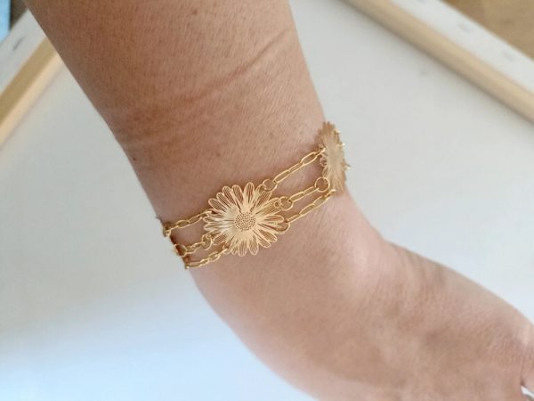 Bracelet 3 fleurs – Image 7