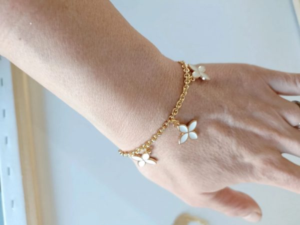 Bracelet et charm blanc – Image 5
