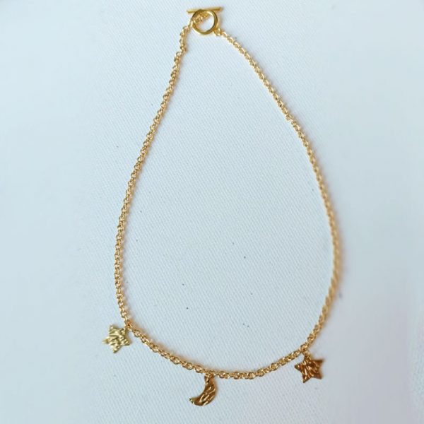 Collier 3 pendentifs